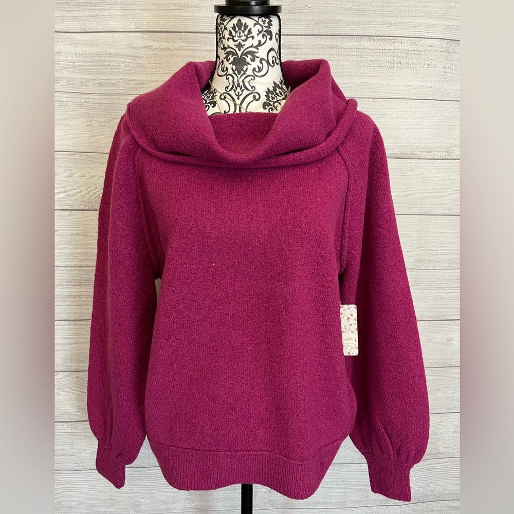 Free People | NWT Echo Beach Pullover Magic Orchid - Picture 3 of 10